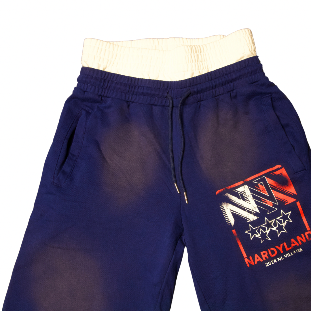 NAVY NL DOUBLE WAISTE SWEATS