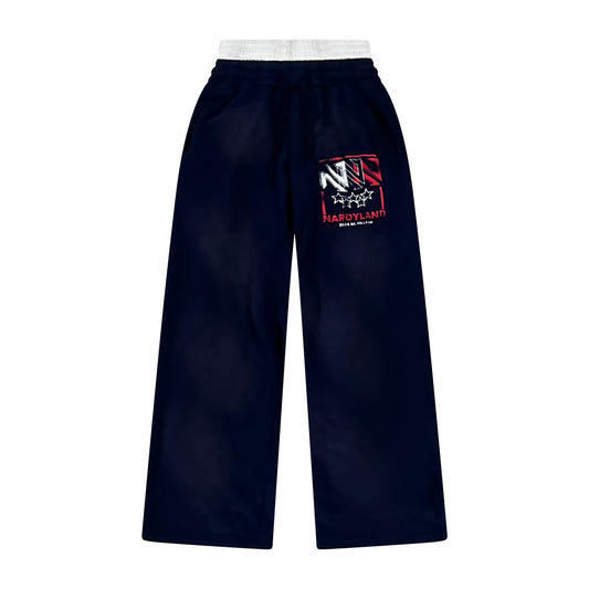 NAVY NL DOUBLE WAISTE SWEATS